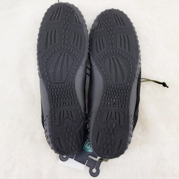 Men size 13 Aqua Water Shoes Black Quick Dry - Picture 5 of 8
